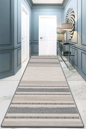Conceptum Randig Djt Alfombra de Pasillo Multicolor 80 x 300 cm